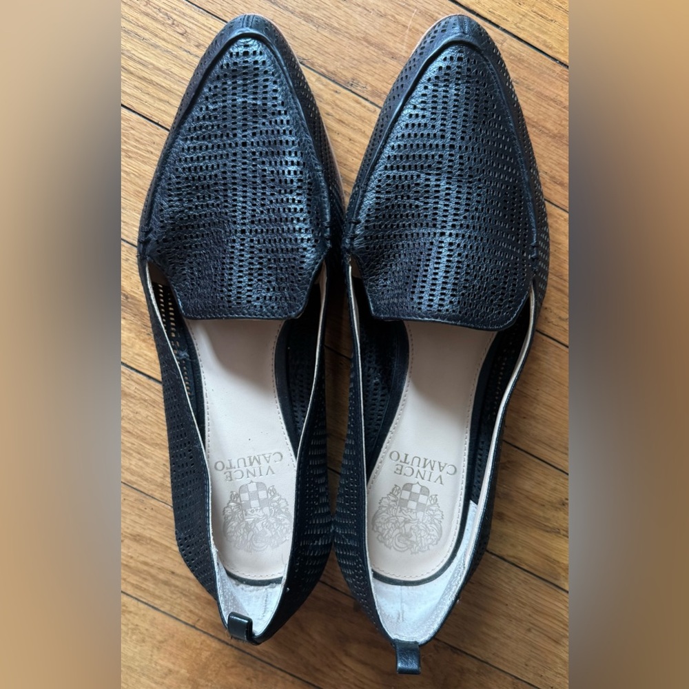 Vince Camuto Kade eyelet leather loafer